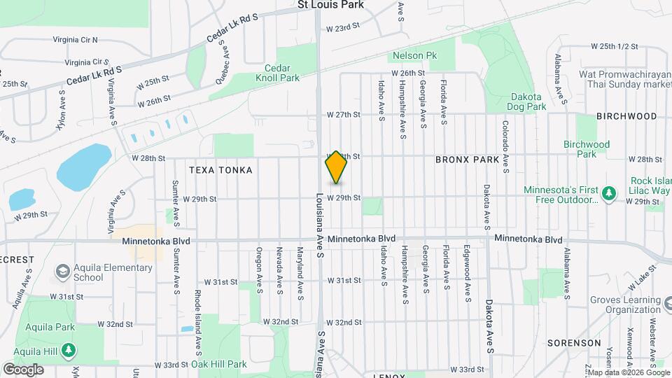 2848 Kentucky Ave S Mapa y Detalles de la Ubicación