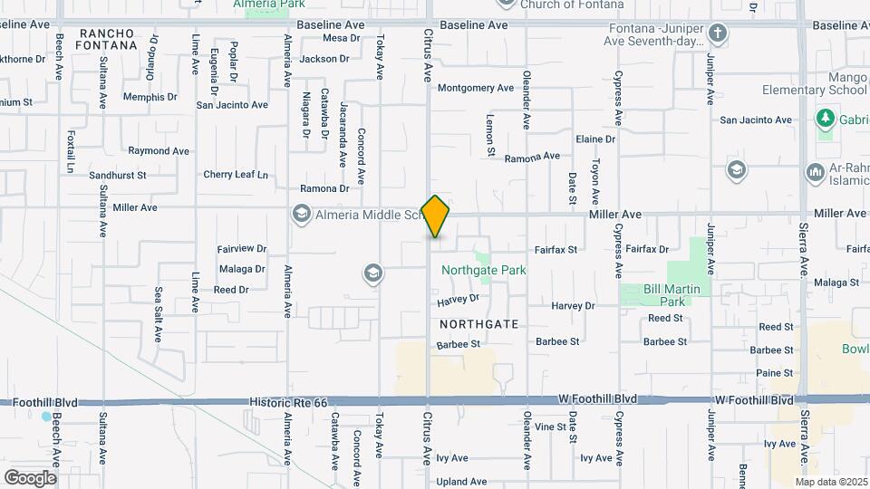 7782 Cartilla Ave Mapa y Detalles de la Ubicación