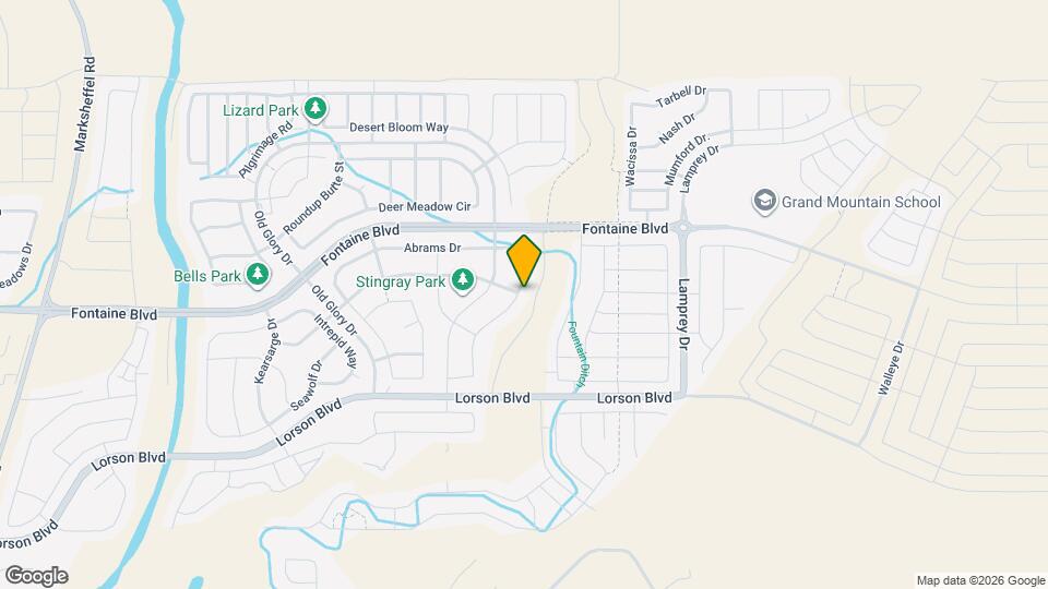 10592 Abrams Dr Map and Location Details
