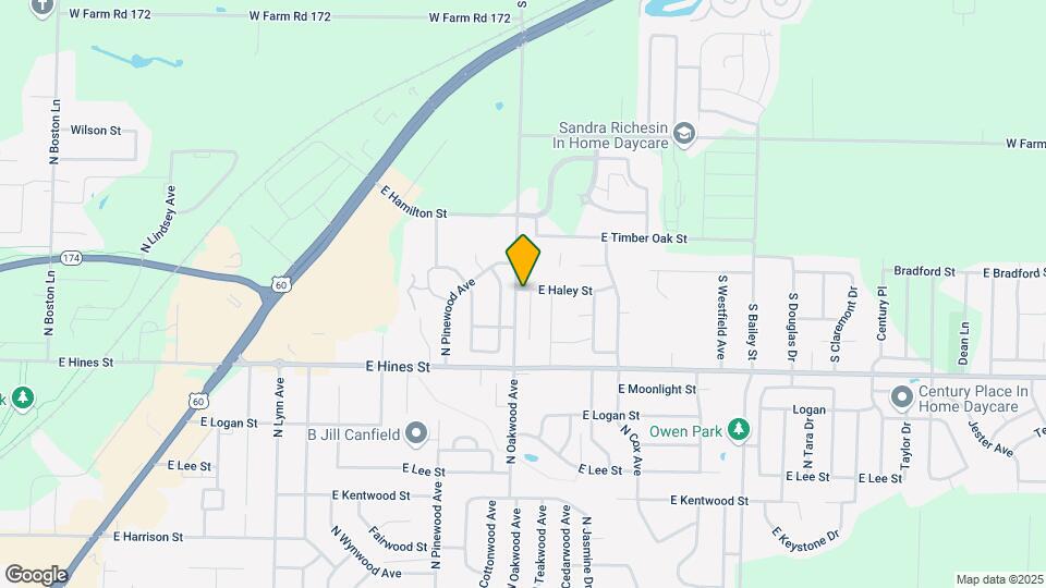 Oakwood Heights Townhomes Mapa y Detalles de la Ubicación