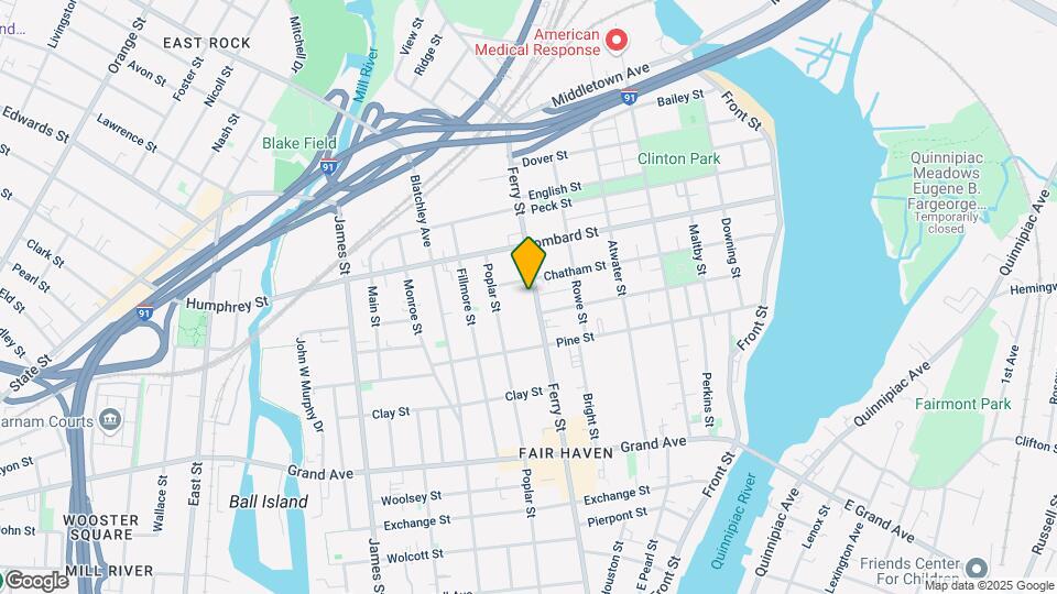 506 Ferry St, Unit 1st Fl Map and Location Details