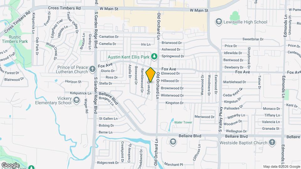 927 Sylvan Creek Dr Mapa y Detalles de la Ubicación