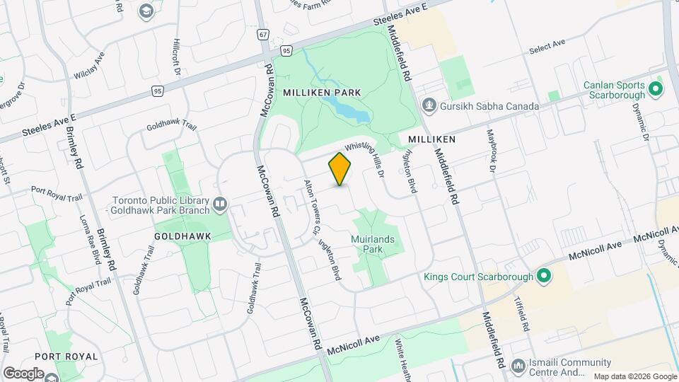 96 Fieldwood Dr Map and Location Details