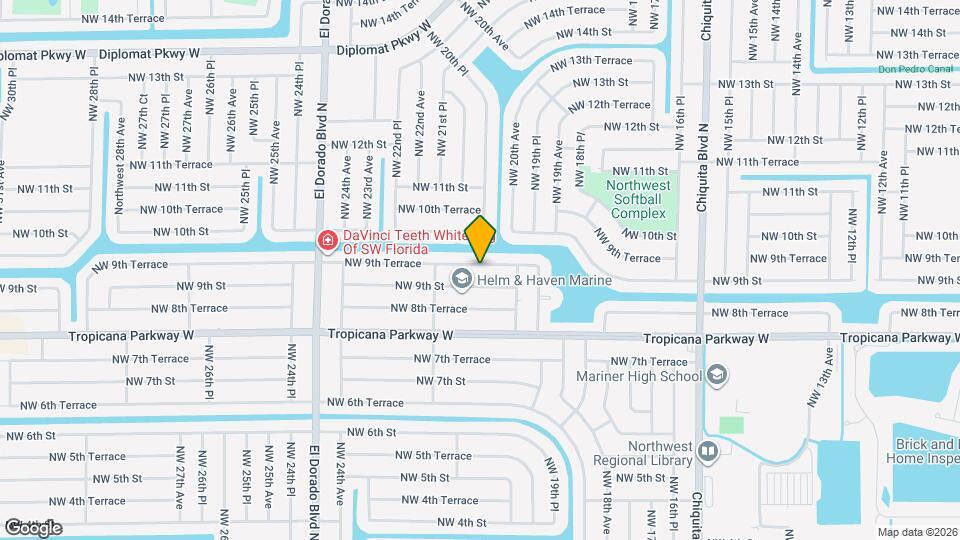 2022 NW 9th Terrace Map and Location Details