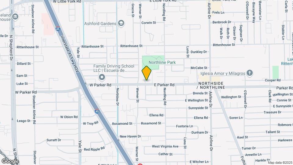 314 Parker Willow Ln Map and Location Details