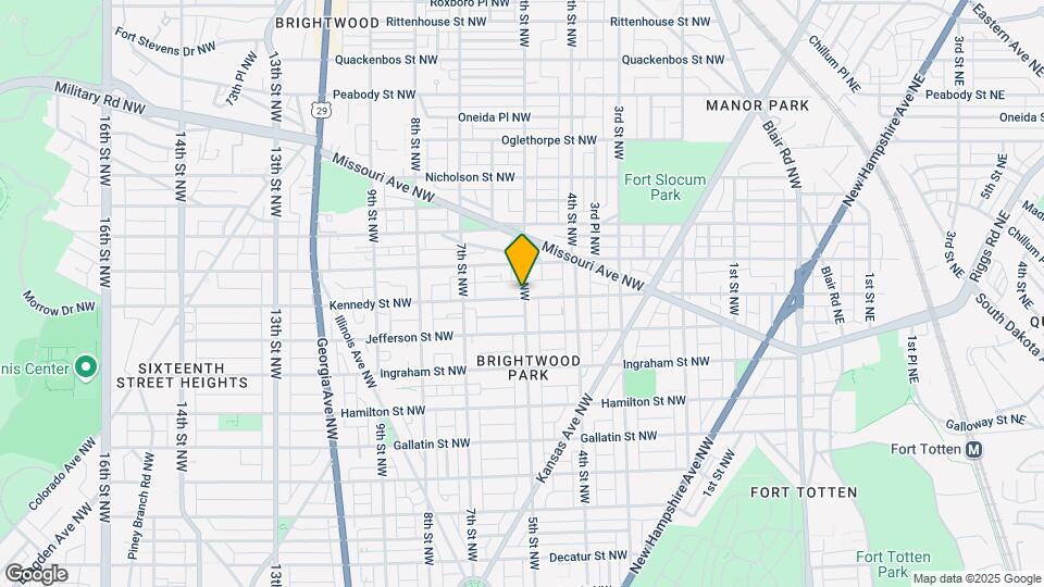 507 Kennedy St NW Map and Location Details