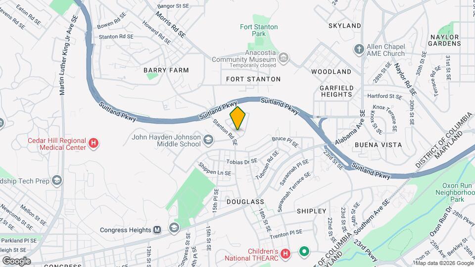 Stanton Glenn Map and Location Details