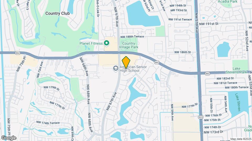 18250 Mediterranean Blvd Mapa y Detalles de la Ubicación
