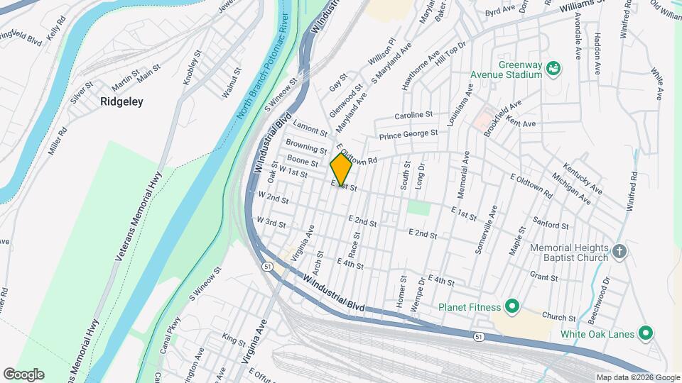 106 Arch St Map and Location Details