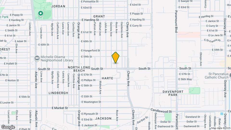 5827 Rose Ave Mapa y Detalles de la Ubicación