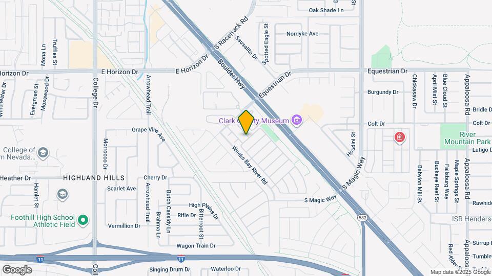539 Moses Lake Ct Map and Location Details