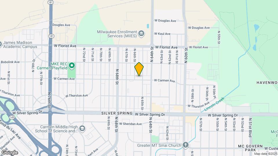 6514 W Carmen Ave, Unit 6514 w Carmen st Map and Location Details