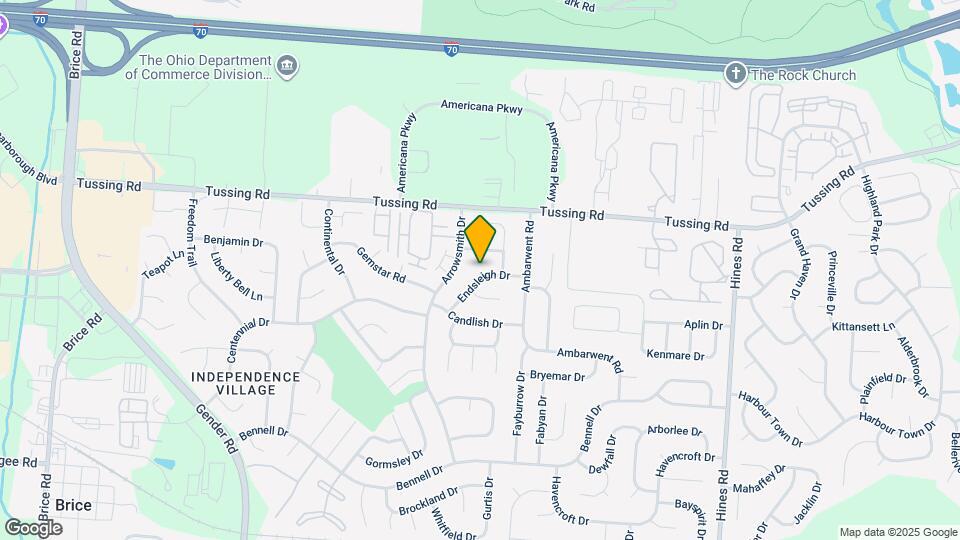 6976 Endsleigh Dr Map and Location Details