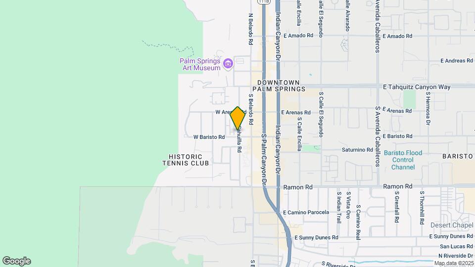 285 S Cahuilla Rd Mapa y Detalles de la Ubicación