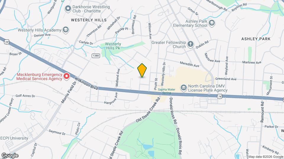 2531 Crispin Ave Map and Location Details