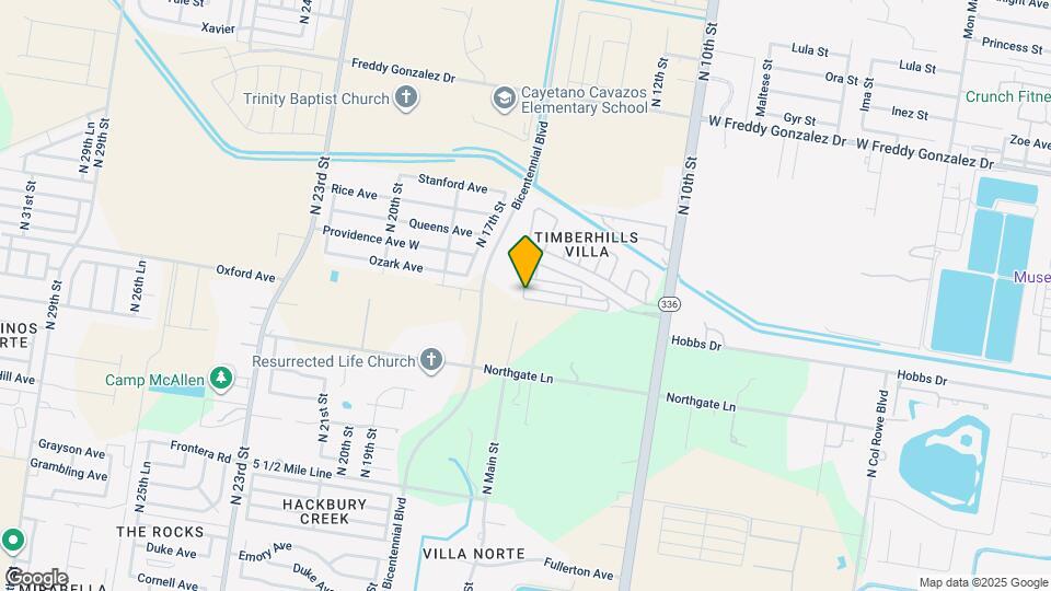 1445 Ozark Ave Map and Location Details