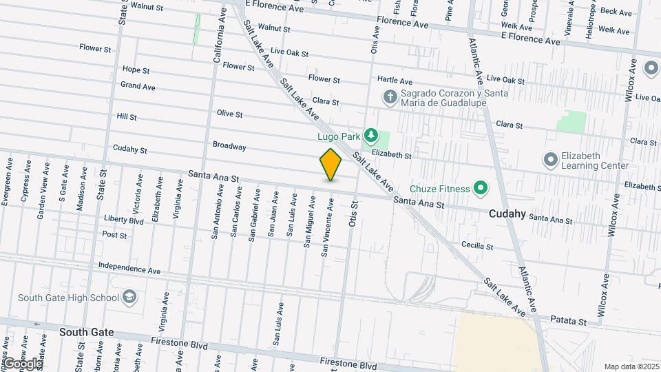 4079 Santa Ana St Map and Location Details