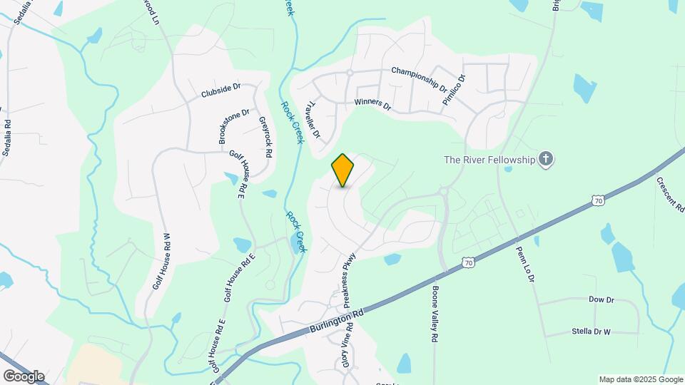 732 Breeders Cup Dr Mapa y Detalles de la Ubicación