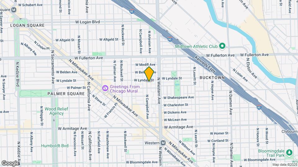 2215 N Campbell Ave Map and Location Details