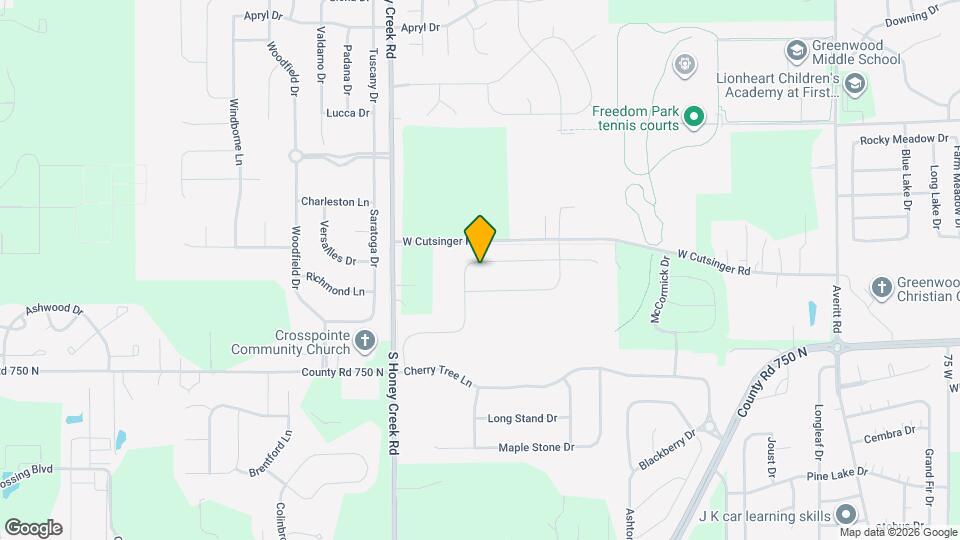 1105 Bent Br Ln Map and Location Details