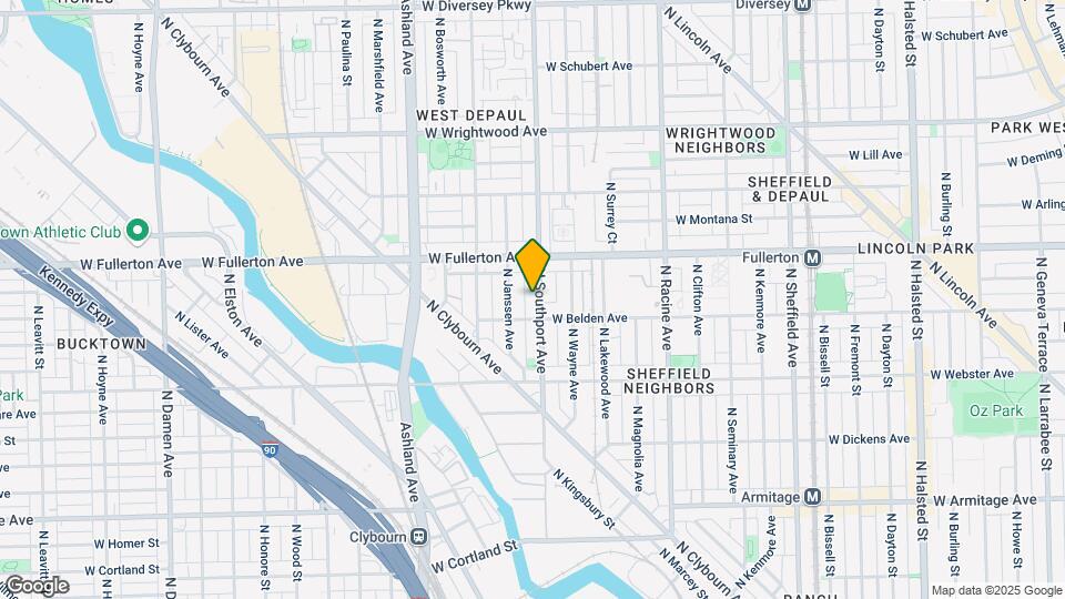 2318 N Southport Ave, Unit 2315-CH1 Map and Location Details