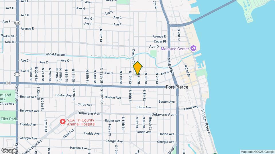 209 N 9th St, Unit A Map and Location Details