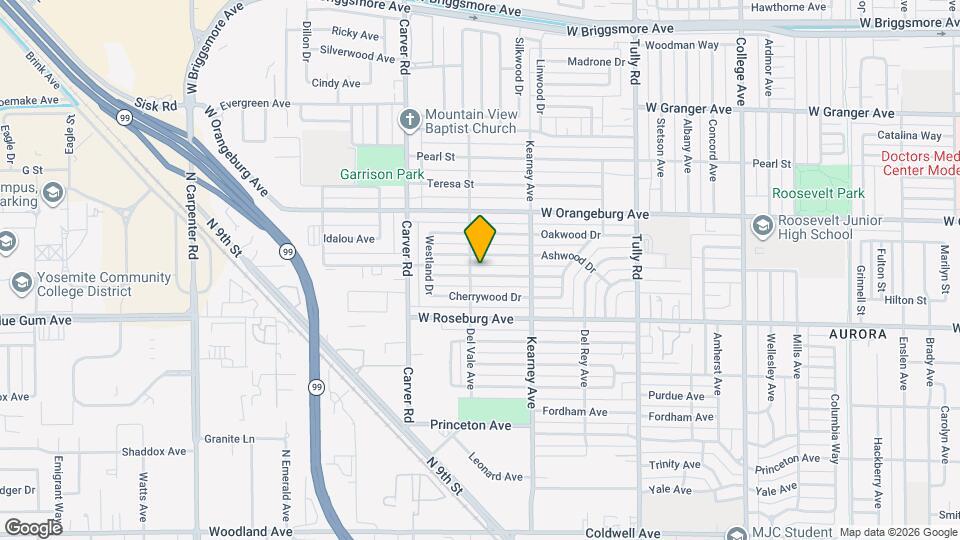 1537 Maplewood Dr Map and Location Details