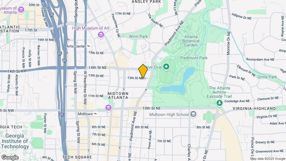 275 13th St NE Map and Location Details