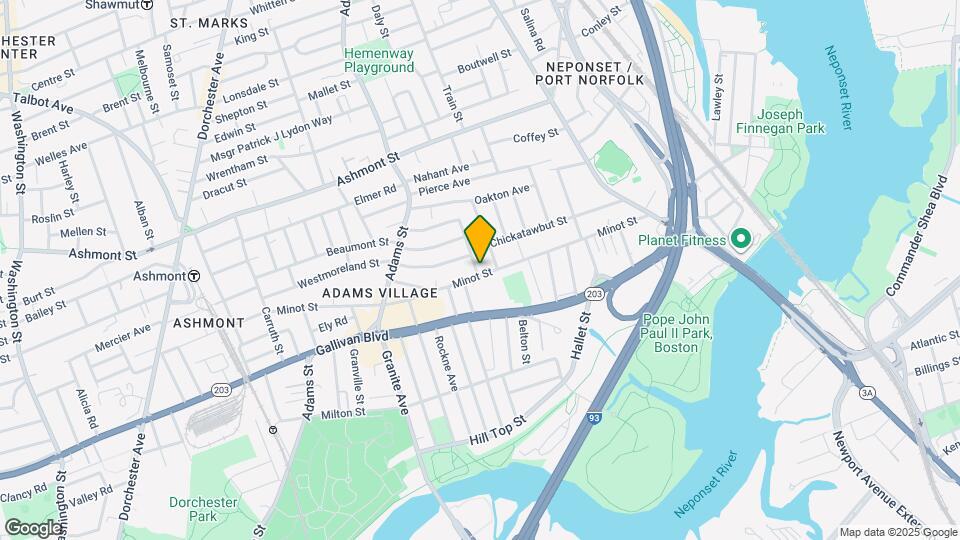 113 Minot St, Unit 2 Map and Location Details