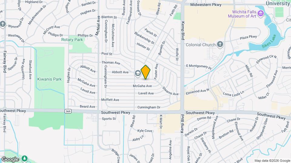 2947 Stearns Ave Map and Location Details