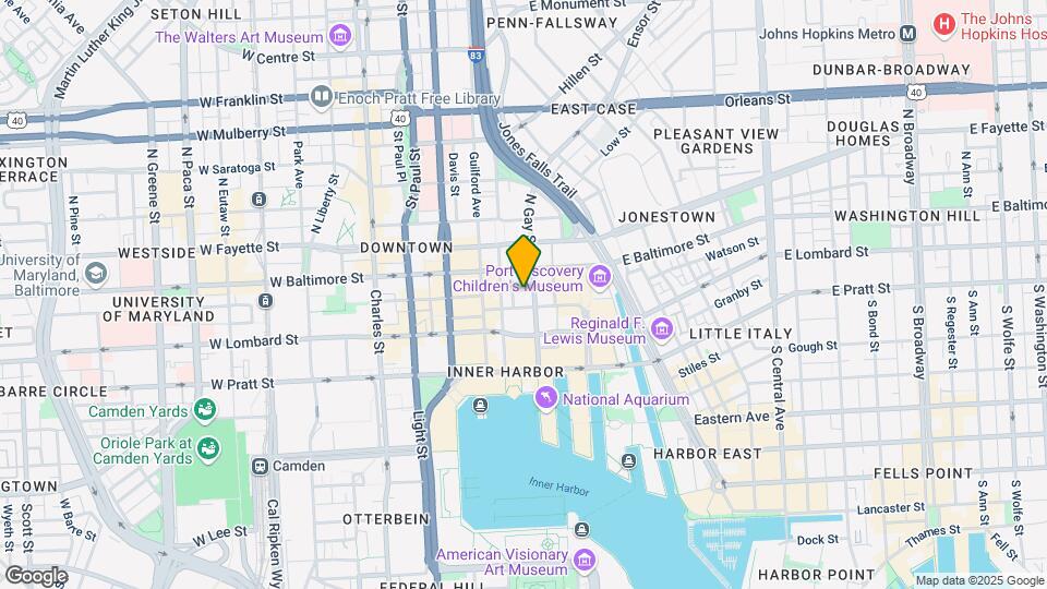 414 Water St Mapa y Detalles de la Ubicación