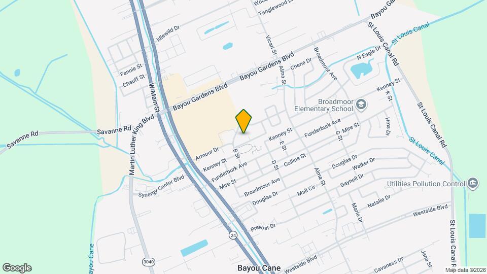 Southern Oaks Apartments Map and Location Details