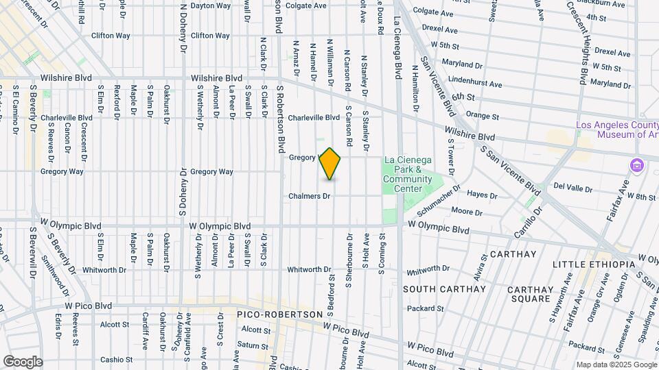 849 S Bedford St Mapa y Detalles de la Ubicación