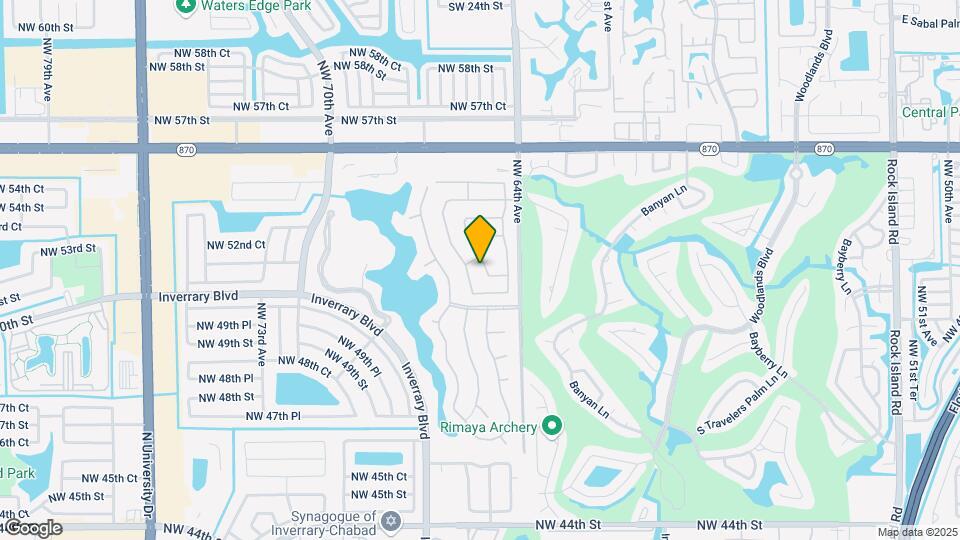 5113 NW 65th Ave Map and Location Details