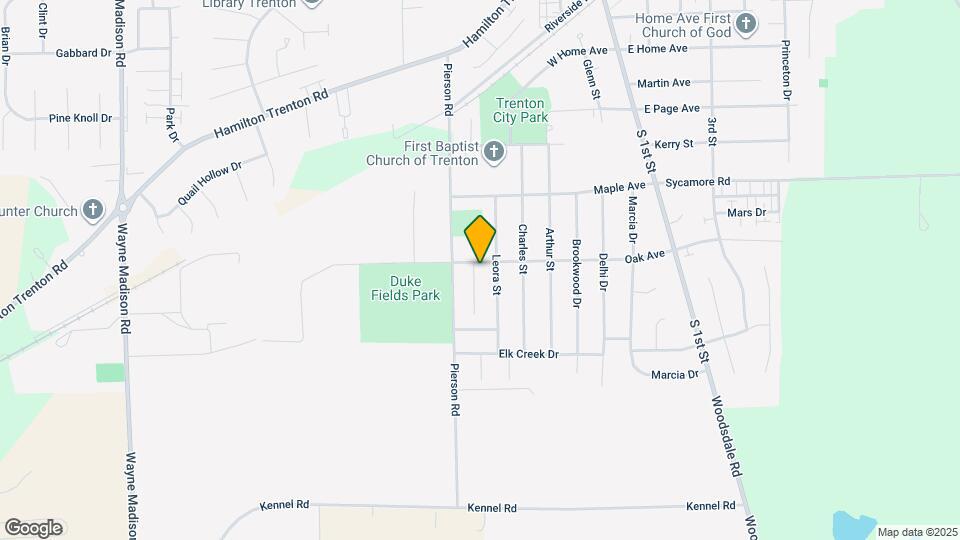 900 Franora Dr Map and Location Details