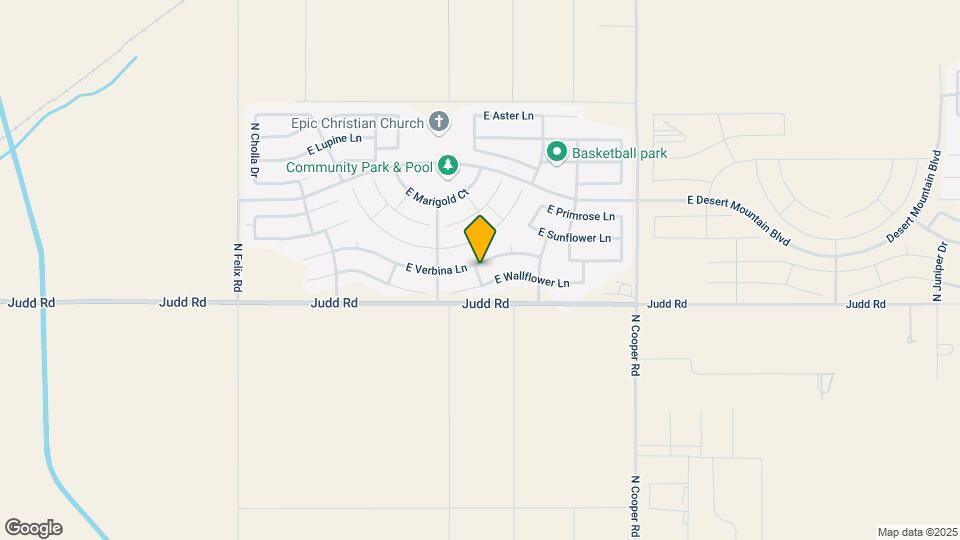 11183 E Verbina Ln Map and Location Details