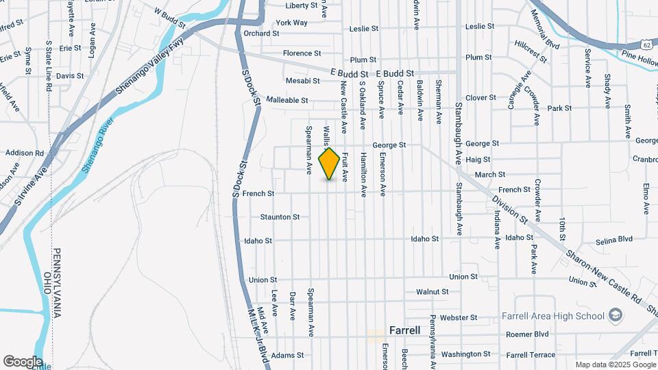 1107 Wallis Ave Mapa y Detalles de la Ubicación