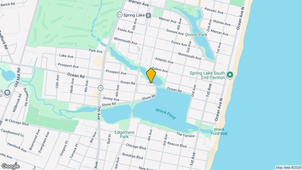 400 Ocean Rd Map and Location Details