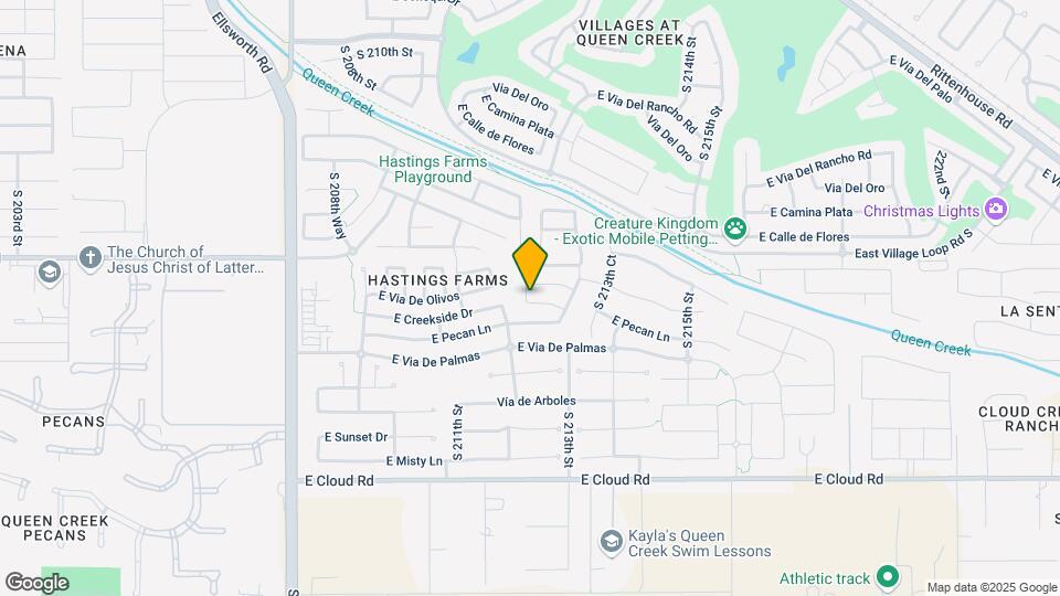 21220 E Creekside Dr Map and Location Details