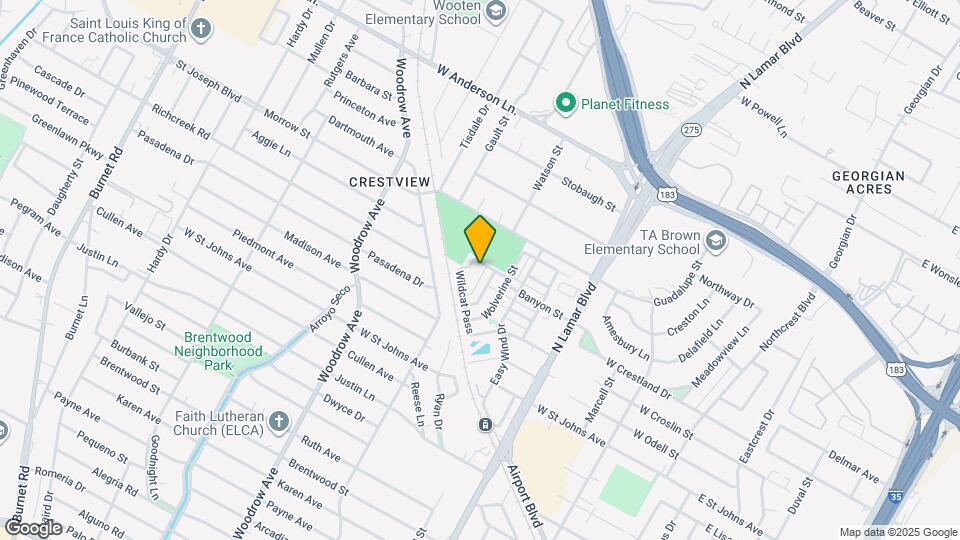 7811 Wildcat Pass Map and Location Details