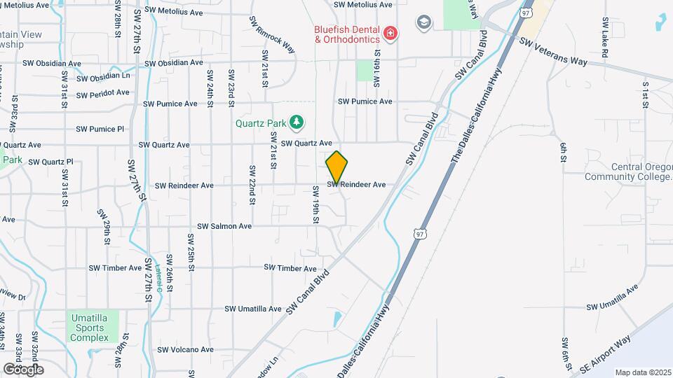 2119 SW Canyon Dr Mapa y Detalles de la Ubicación