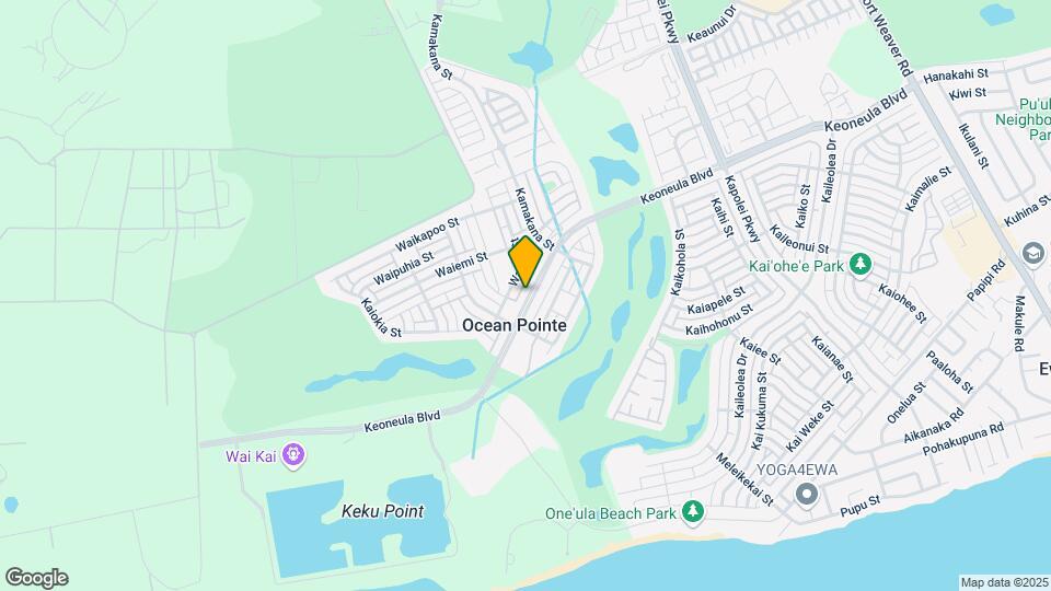 91-1394 Keoneula Blvd Map and Location Details