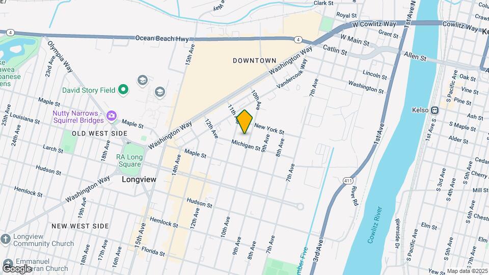 1615 10th Ave Mapa y Detalles de la Ubicación