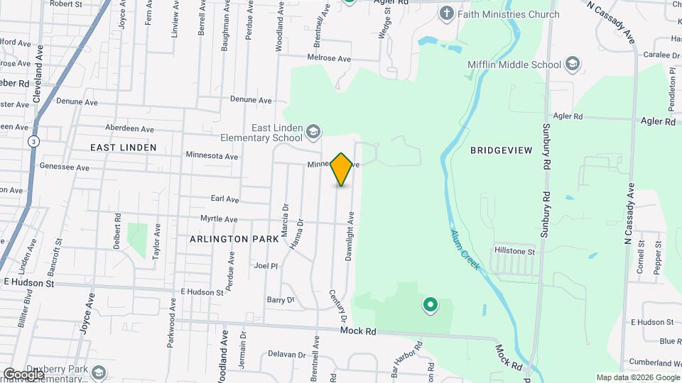 2386 Century Dr Map and Location Details