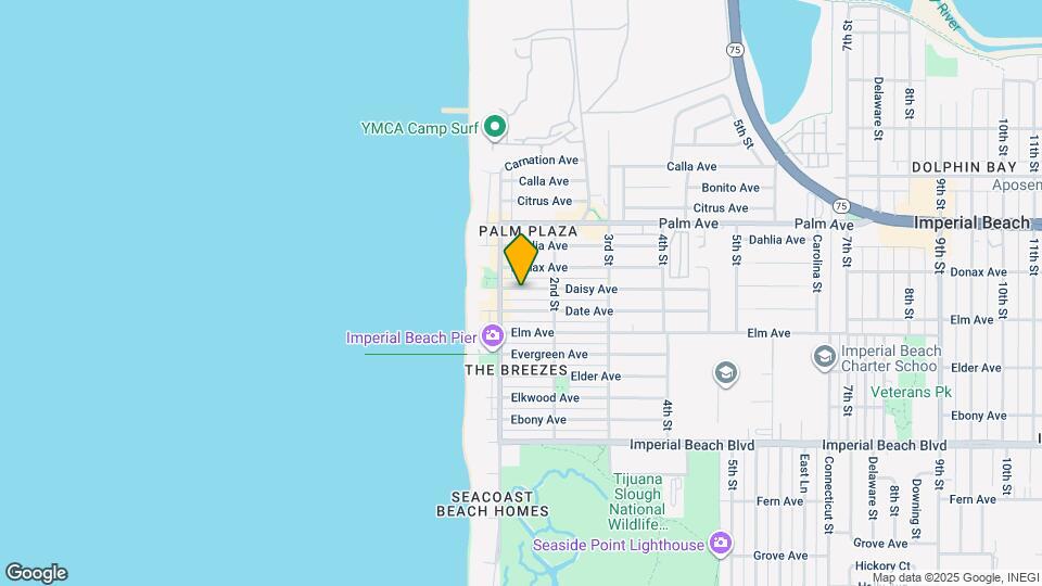 135 Daisy Ave Map and Location Details