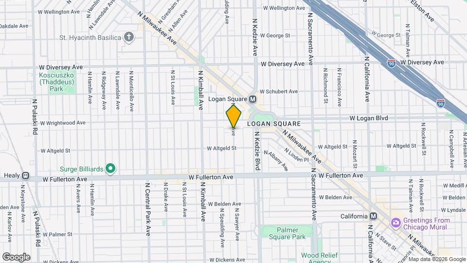 2534 N Sawyer Ave, Unit 209 Mapa y Detalles de la Ubicación