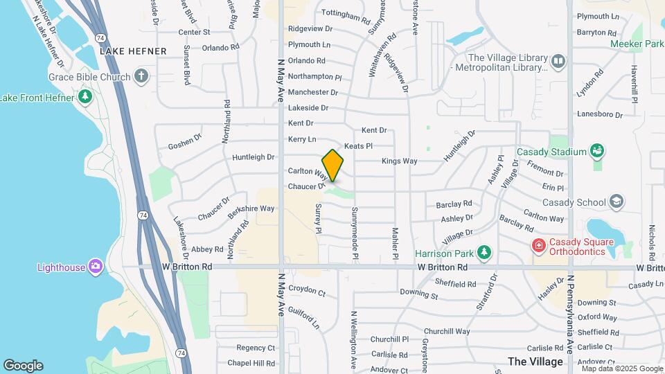 2716 Carlton Way Map and Location Details