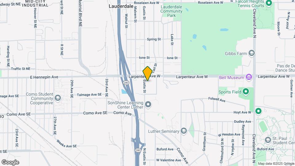 1630 Eustis St Map and Location Details