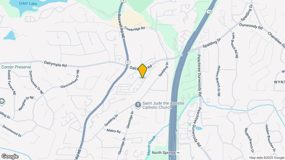 7860 Highland Bluff Map and Location Details