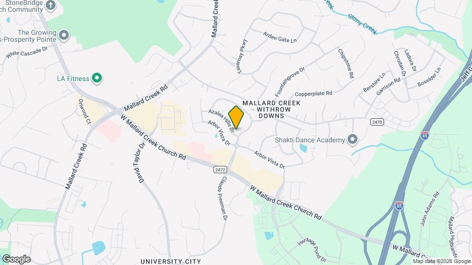 2810 Azalea Hills Dr Map and Location Details